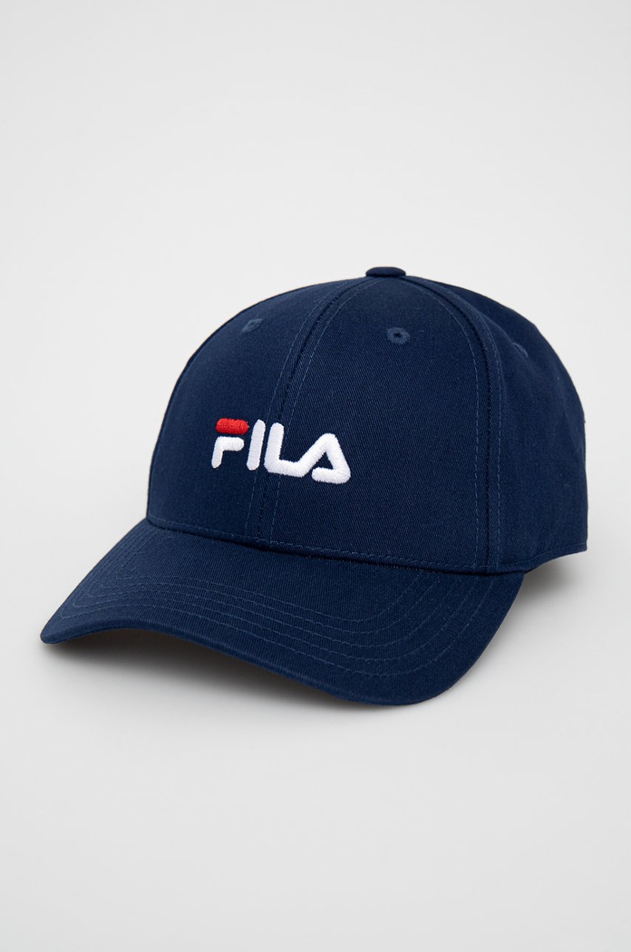 Шапка Fila Brasov памук тъмносин FCU0019