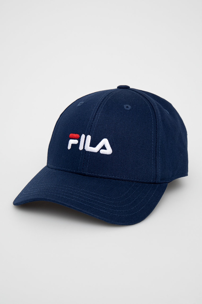 Шапка Fila Brasov памук тъмносин FCU0019