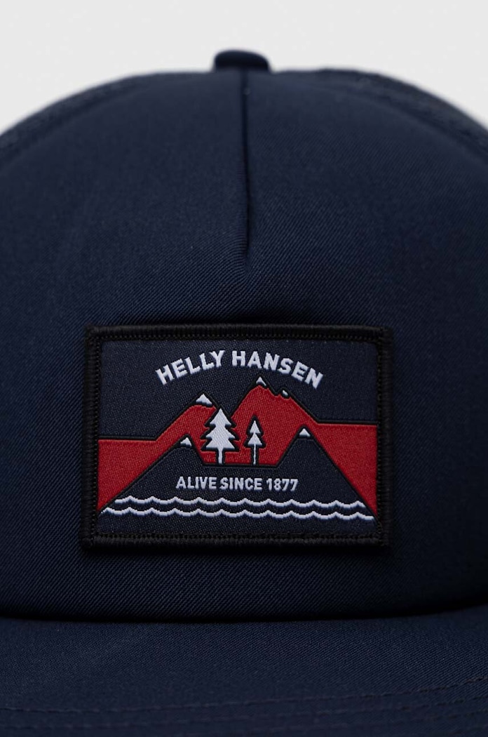 Helly Hansen czapka z daszkiem 67155 granatowy SS25