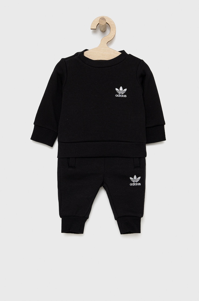 adidas Originals gyerek melegítő HE6909 sima fekete HE6909