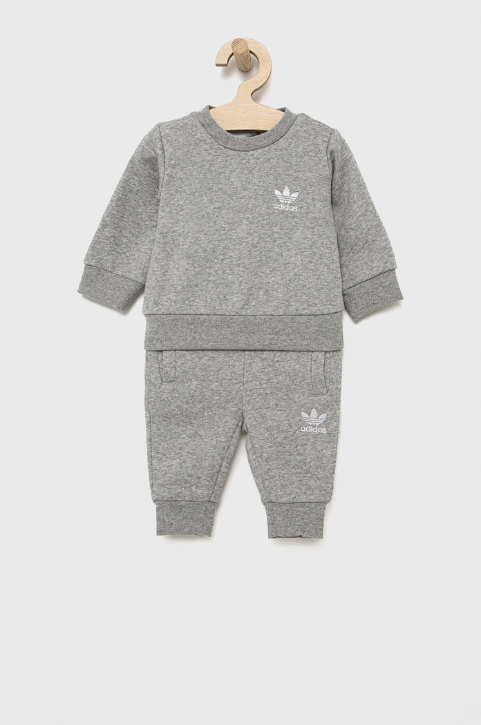 Dětská tepláková souprava adidas Originals HE6910 pletenina šedá HE6910