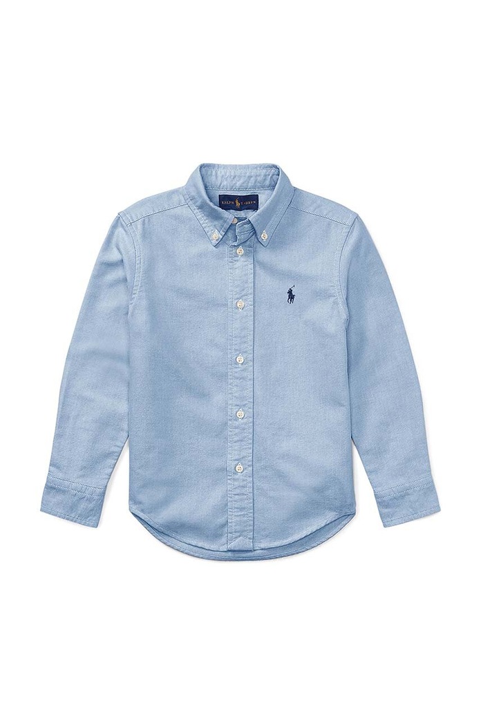 Polo Ralph Lauren koszula bawełniana dziecięca 322819238002 bawełna niebieski 322819238002