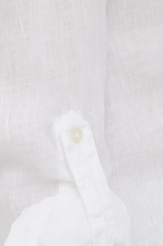 Ľanová košeľa Lauren Ralph Lauren 200782777001 biela