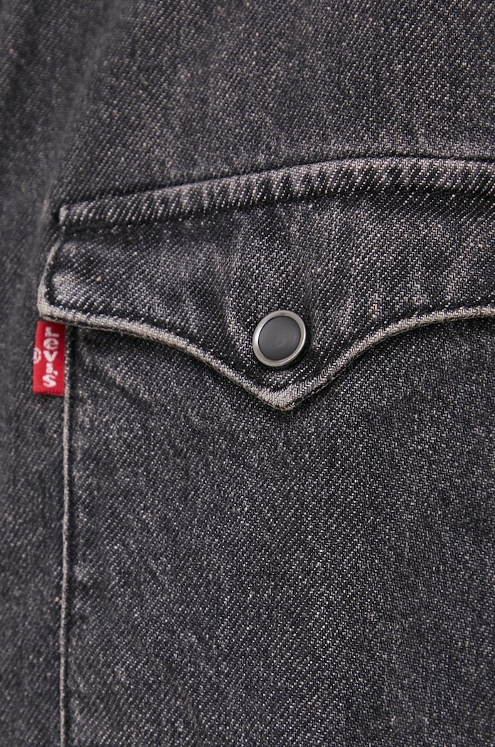 Džínová košile Levi's 85744.0038 šedá