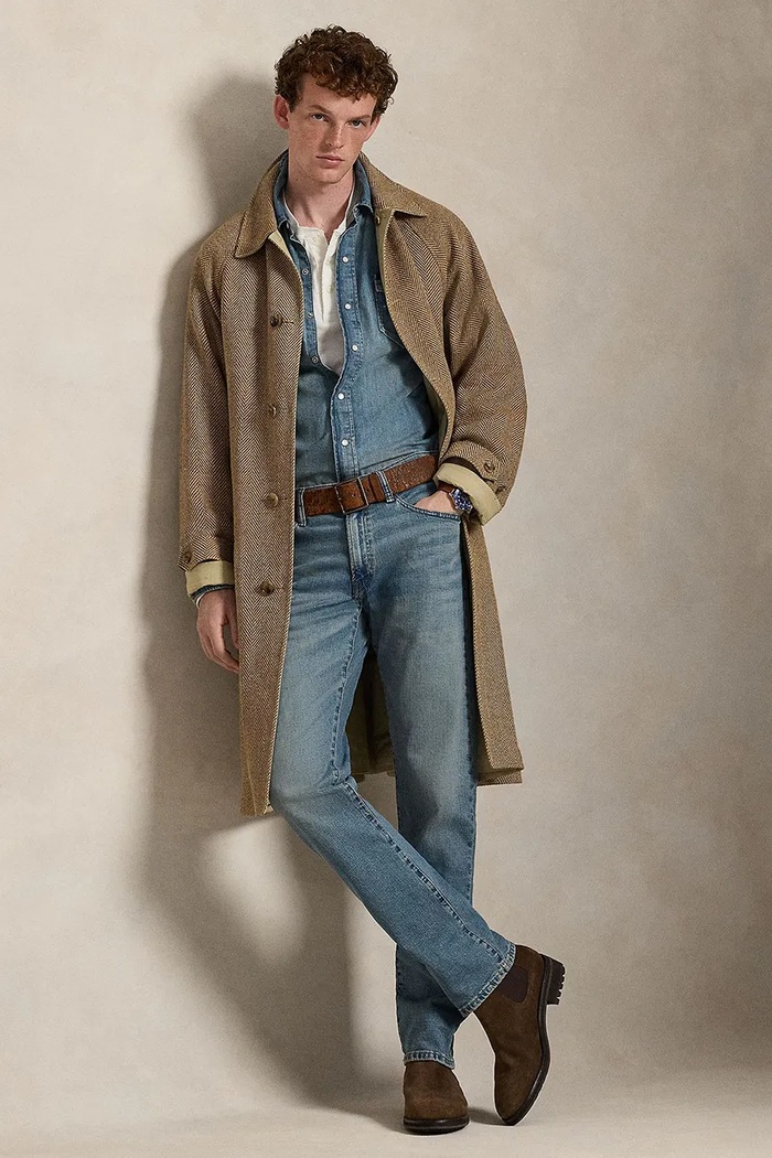 Oblečenie Rifľová košeľa Polo Ralph Lauren 710703936001 modrá