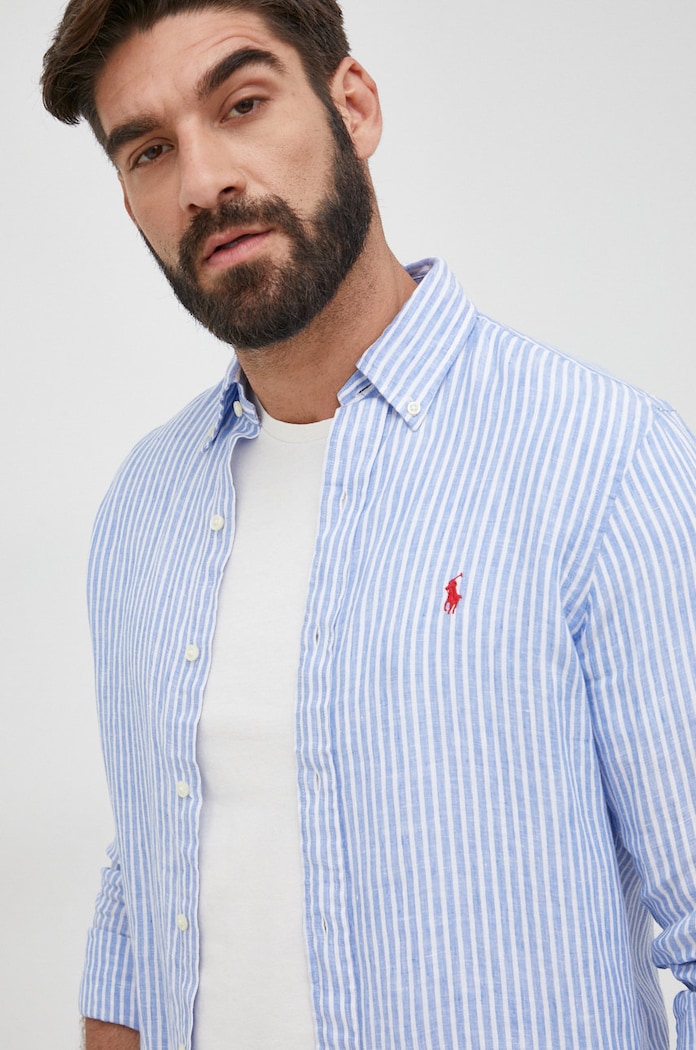 Plátěná košile Polo Ralph Lauren 710873446001