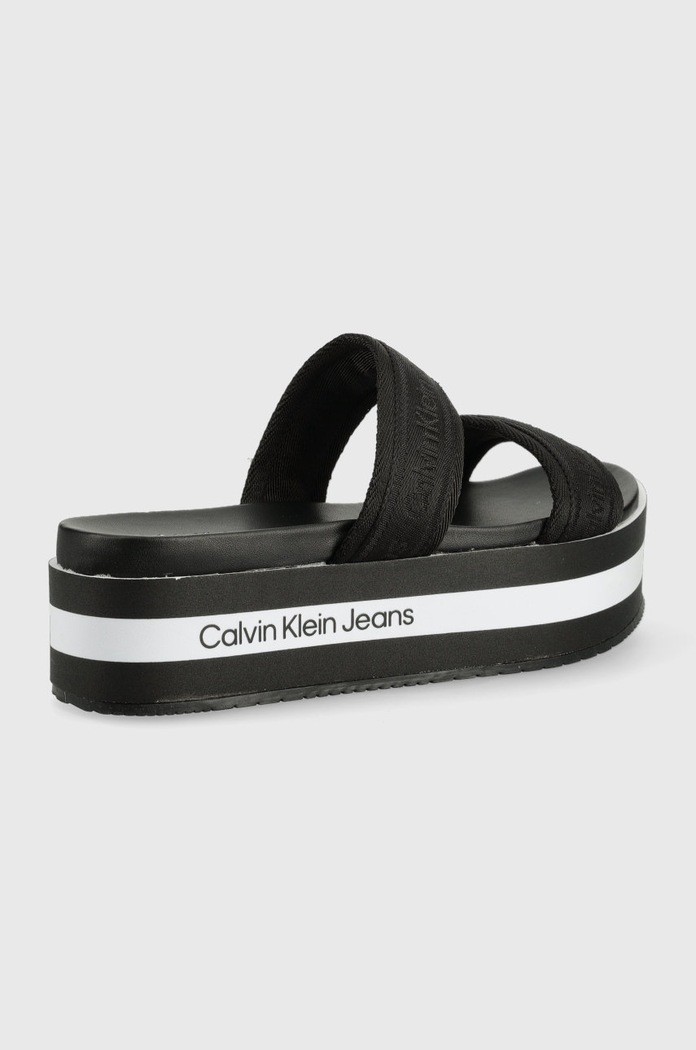 Calvin Klein Jeans klapki YW0YW00561.BDS YW0YW00561.BDS czarny SS22