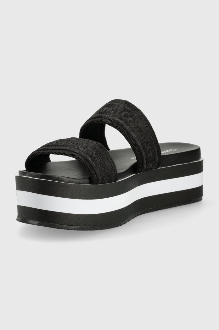 Obuwie Calvin Klein Jeans klapki YW0YW00561.BDS YW0YW00561.BDS czarny