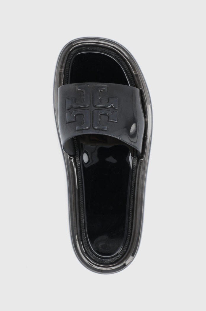 Tory Burch Klapki Bubble Jelly czarny 85010.004