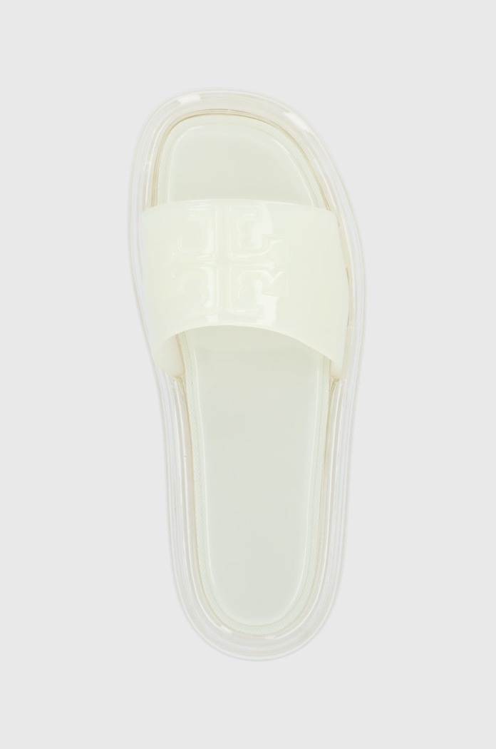 Tory Burch Klapki Bubble Jelly beżowy 85010.164