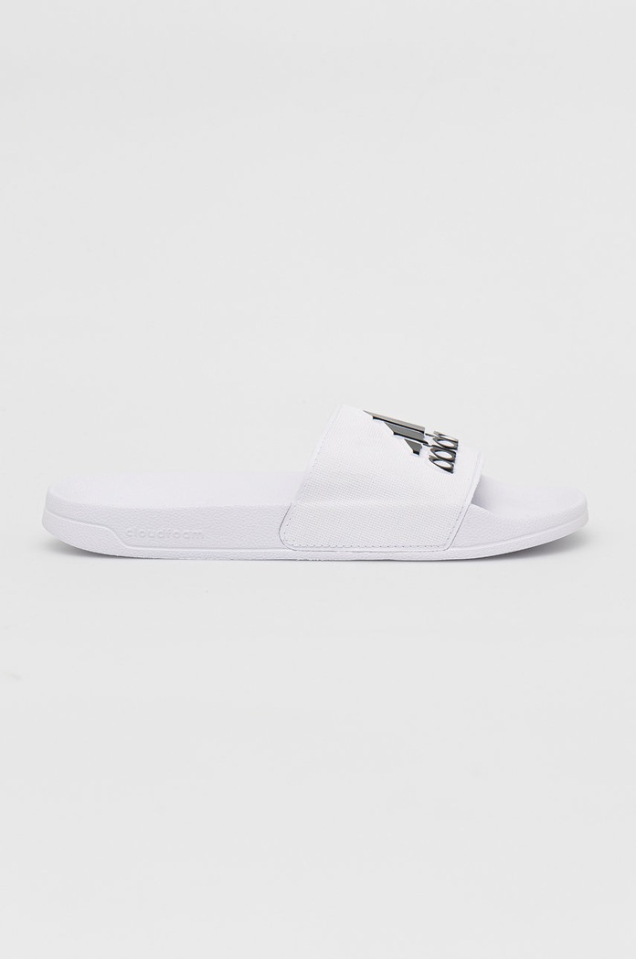 Pantofle adidas Adilette bez podpatku bílá GZ3775