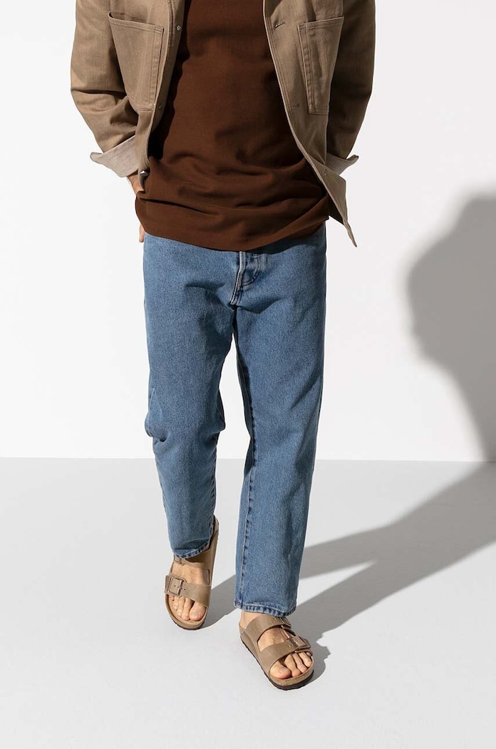 Birkenstock klapki nubukowe Arizona 552813