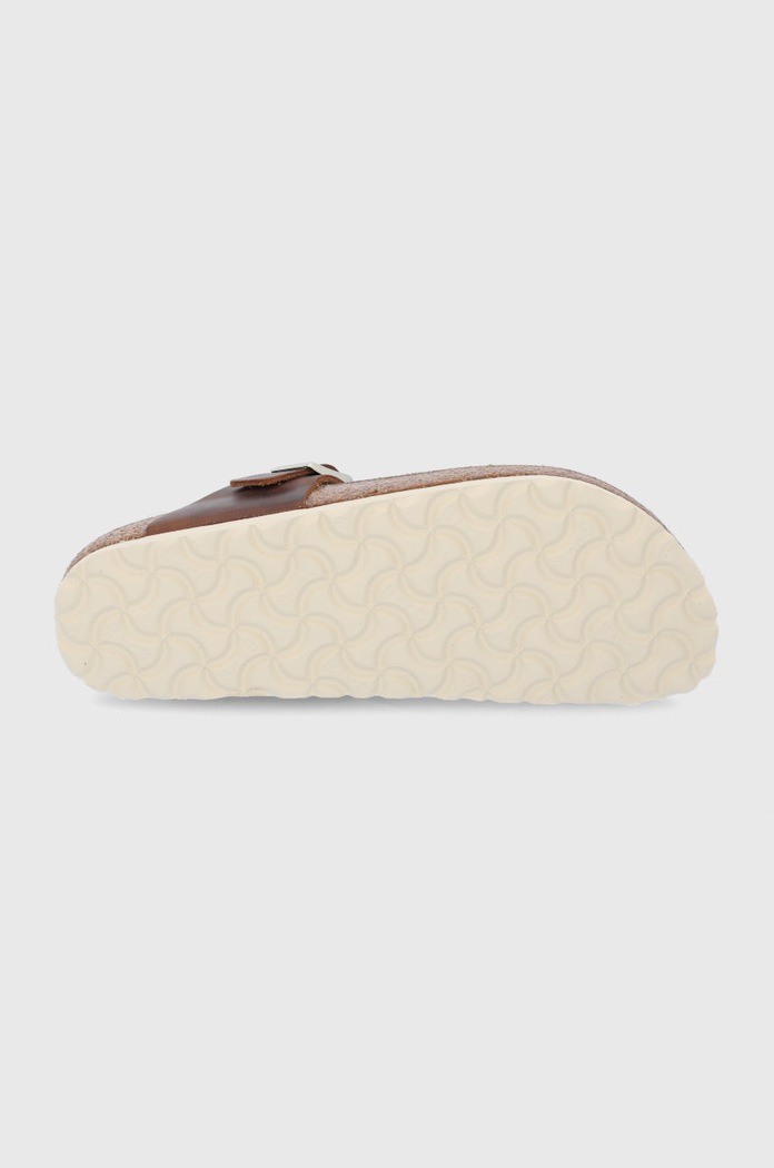 Birkenstock bőr flip-flop Gizeh 1021336 barna