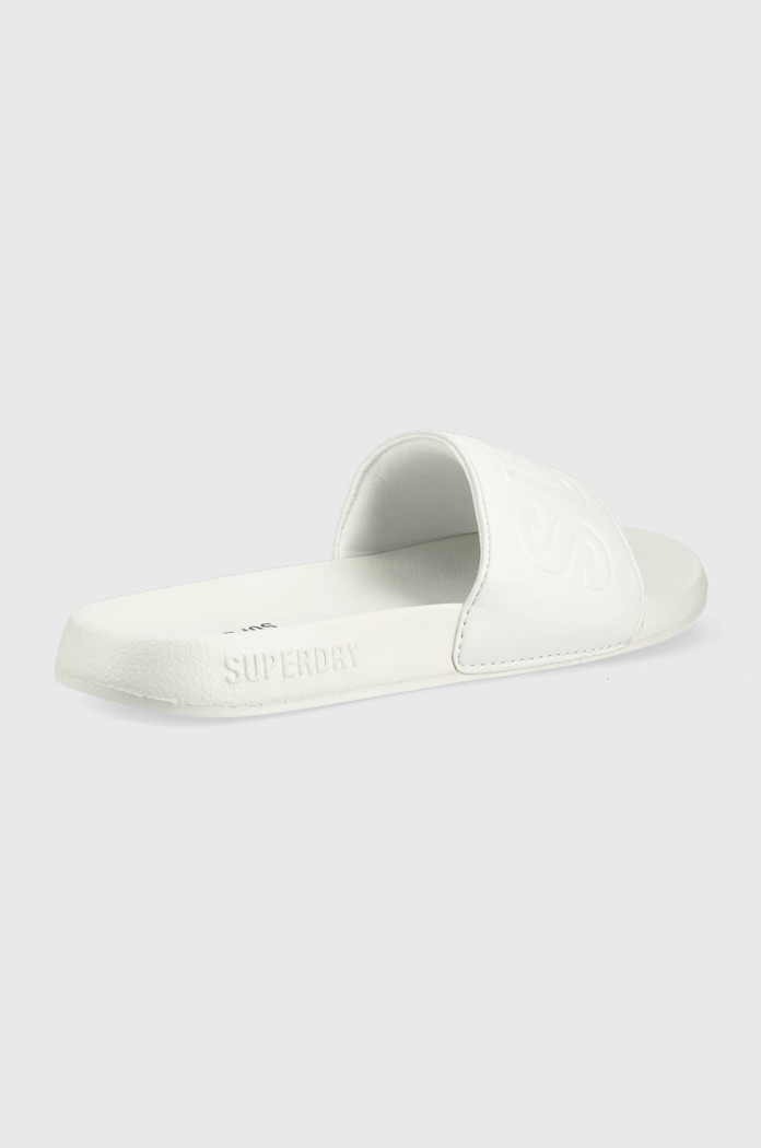 Šľapky Superdry WF310170A.01C biela SS22