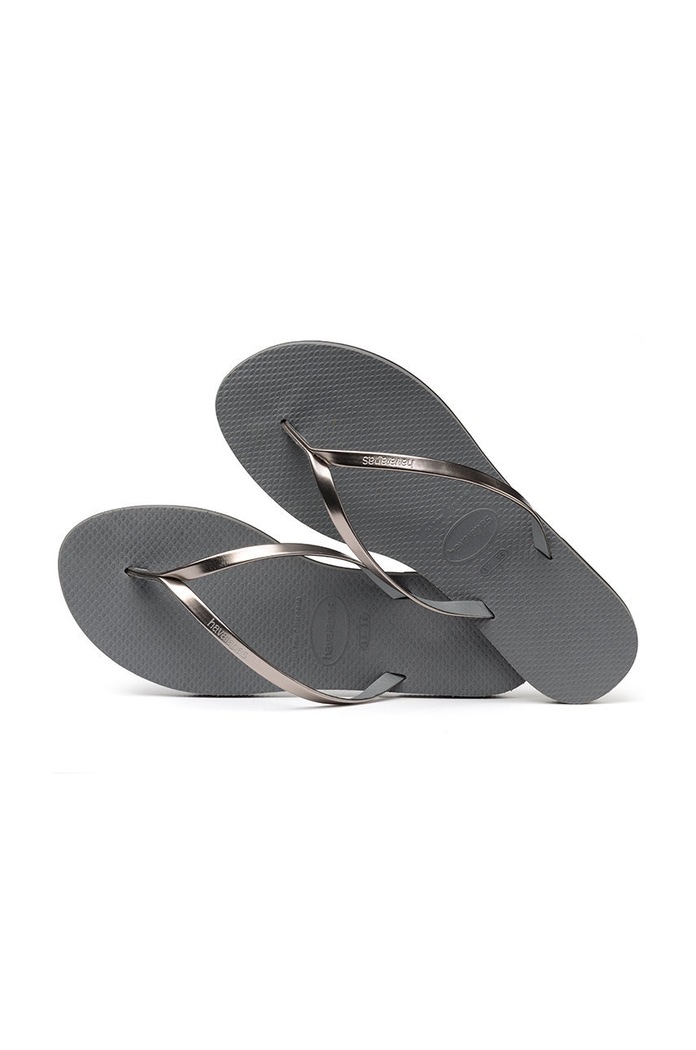 Žabky Havaianas You Metallic šedá H4135102.5037P