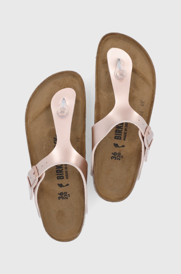 Birkenstock Japonki dziecięce złoty 1012526.36.39