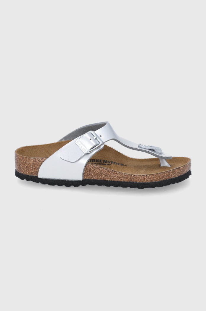 Birkenstock gyerek tangapapucs ezüst 1019192.30.35