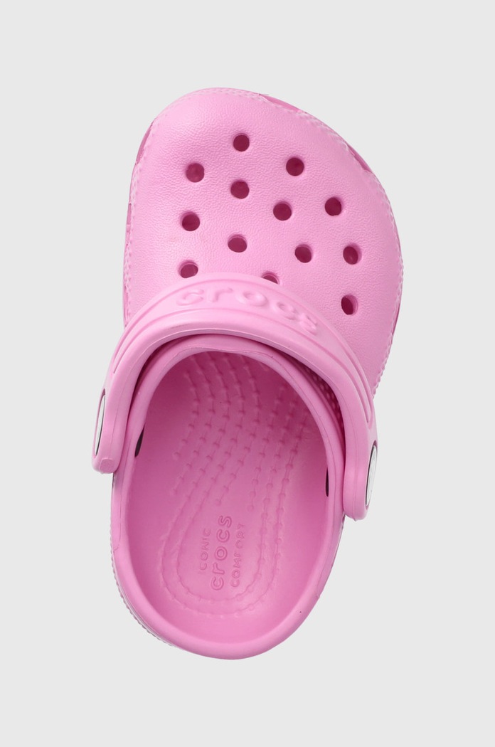 Παιδικές παντόφλες Crocs ροζ DS.CLOG.T.206990.PPYY.G