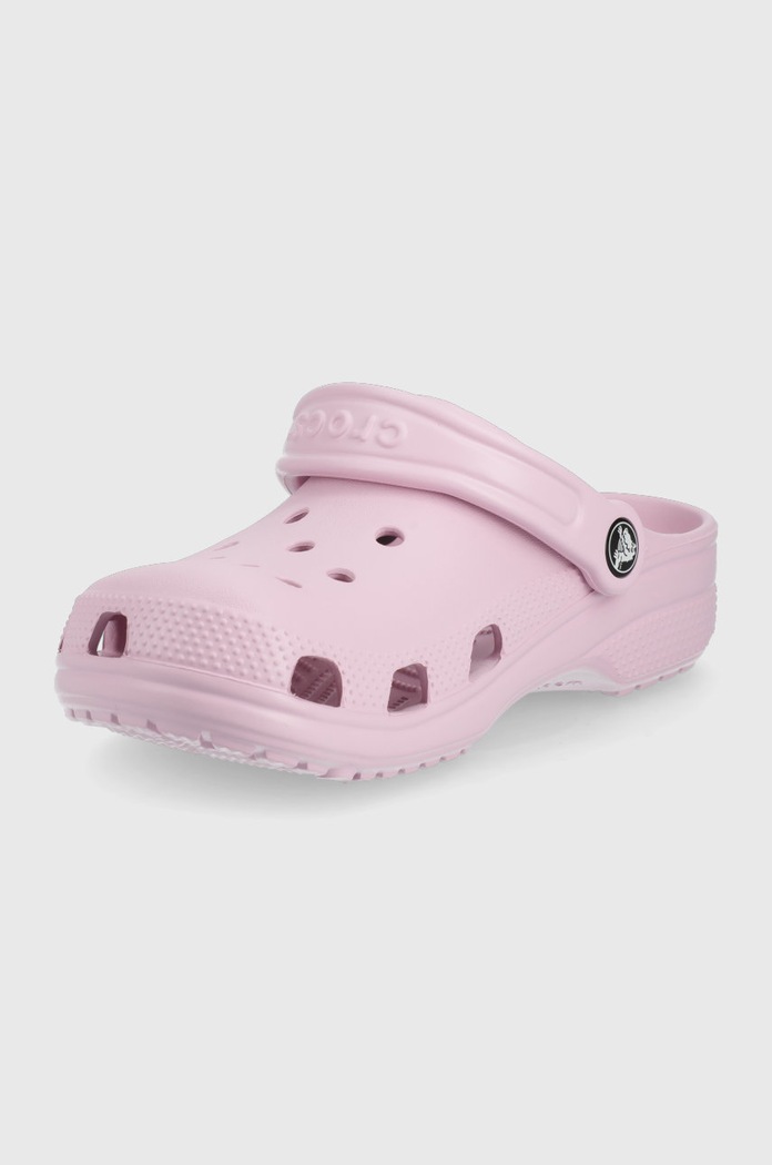 DÍVKA Dětské pantofle Crocs KIDS.CLOG.206991.PPYY.G růžová