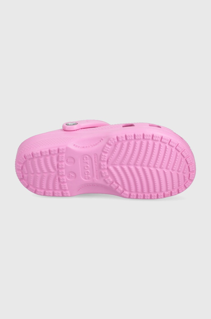 Crocs slapi copii KIDS.CLOG.206991.PPYY.G roz