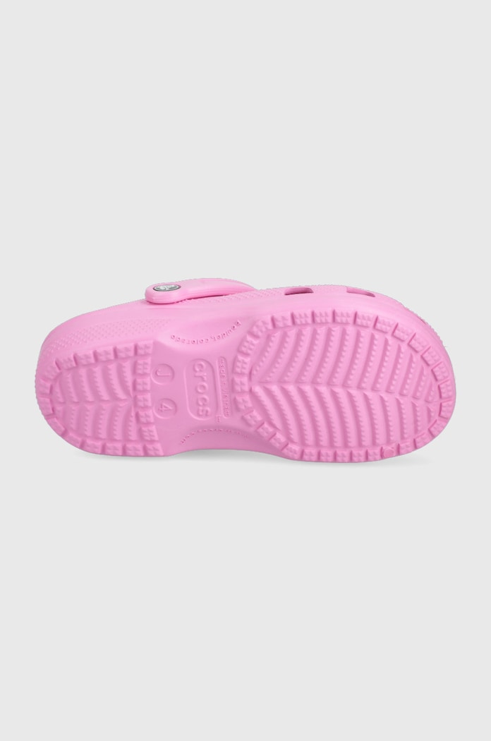 Crocs slapi copii KIDS.CLOG.206991.PPYY.G roz