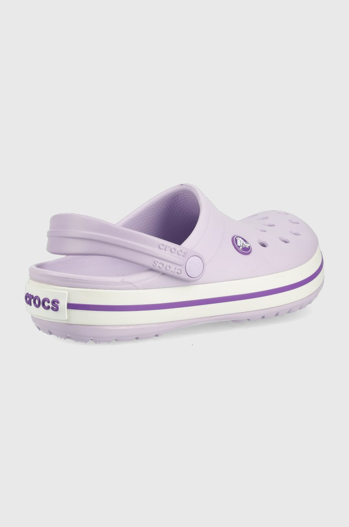 Dětské pantofle Crocs KIDS.CLOG.207006.PPYY.G fialová SS22