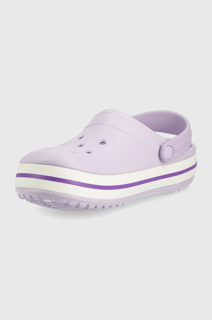 DÍVKA Dětské pantofle Crocs KIDS.CLOG.207006.PPYY.G fialová