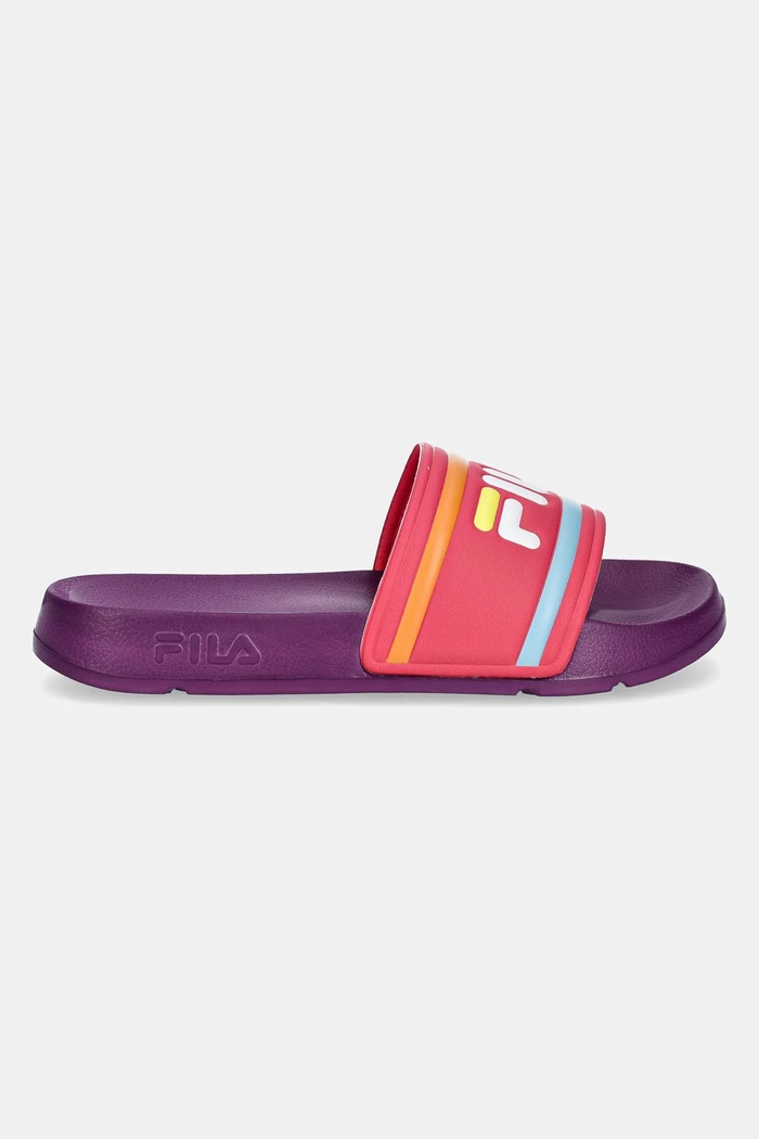 Παιδικές παντόφλες Fila FFT0028 μωβ SS25