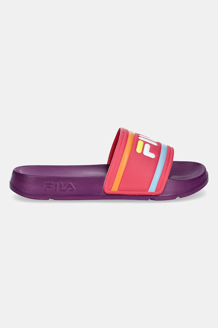 Παιδικές παντόφλες Fila FFT0028 μωβ SS25