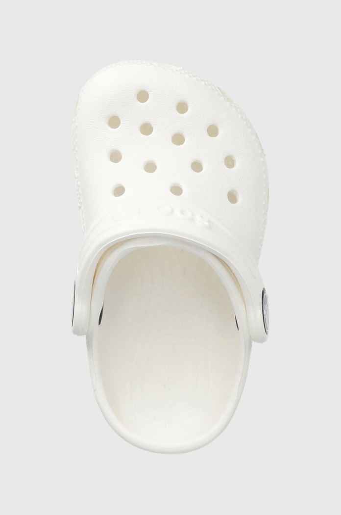 Детски чехли Crocs бял KIDS.CLOG.T.206990.PPYY