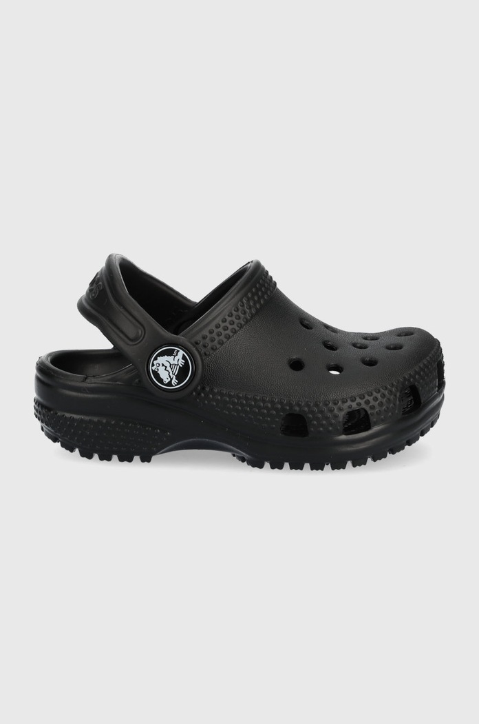 Crocs klapki dziecięce czarny KIDS.CLOG.T.206990.PPYY