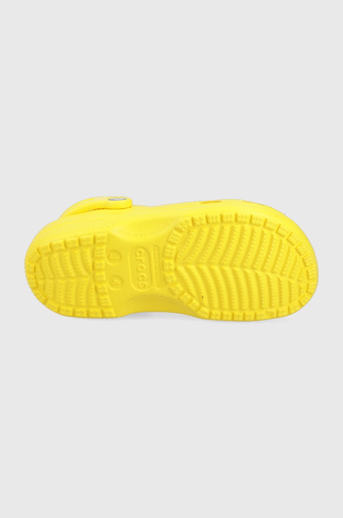 Pantofle Crocs C.KIDS.CLOG.206991.PPYY žlutá