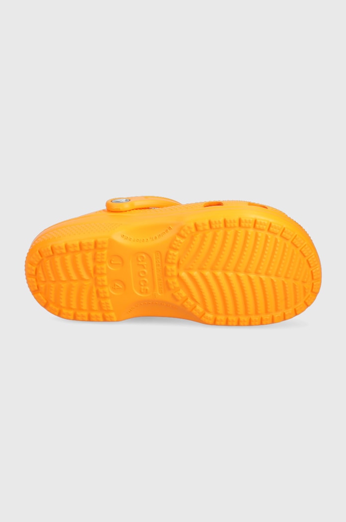 Crocs klapki C.KIDS.CLOG.206991.PPYY pomarańczowy