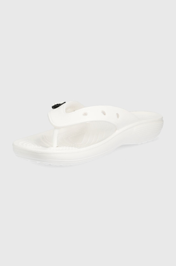 Obuwie Crocs japonki Classic Crocs Flip 207713.100 biały