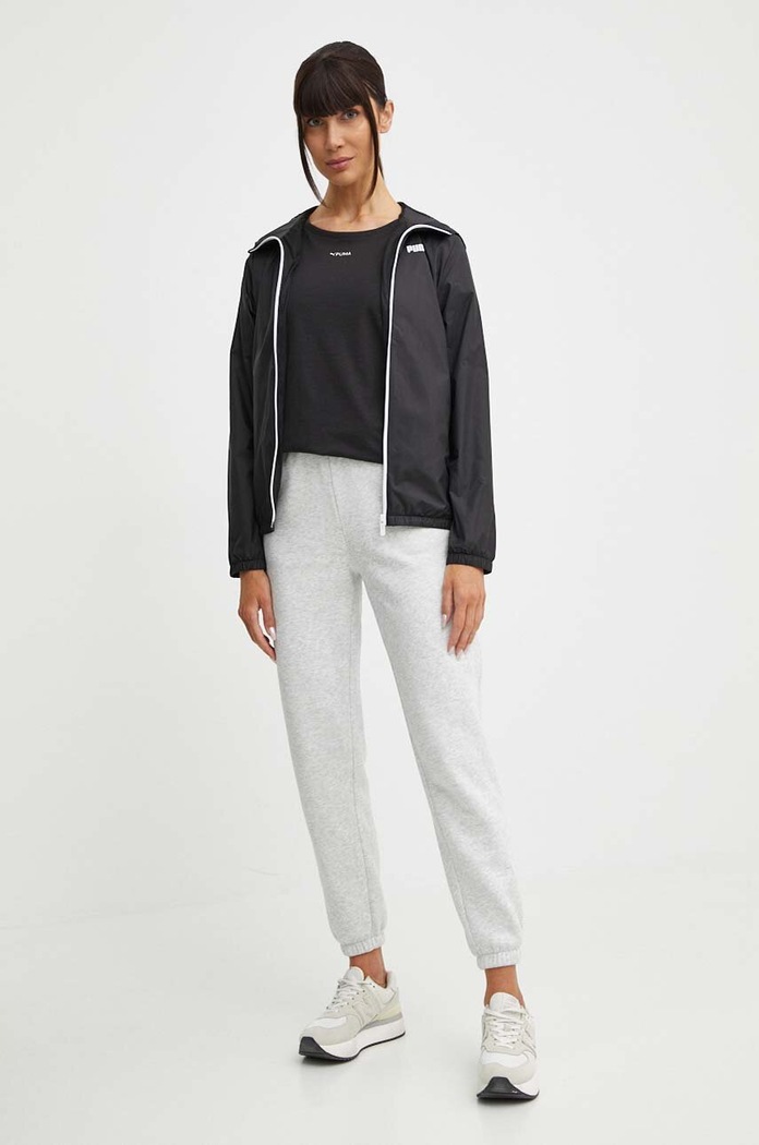 Puma wiatrówka Essentials Solid 847494 czarny AW24