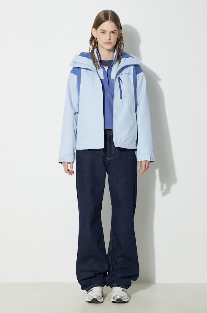 Columbia outdoor jacket Hikebound 1989253 blue SS24