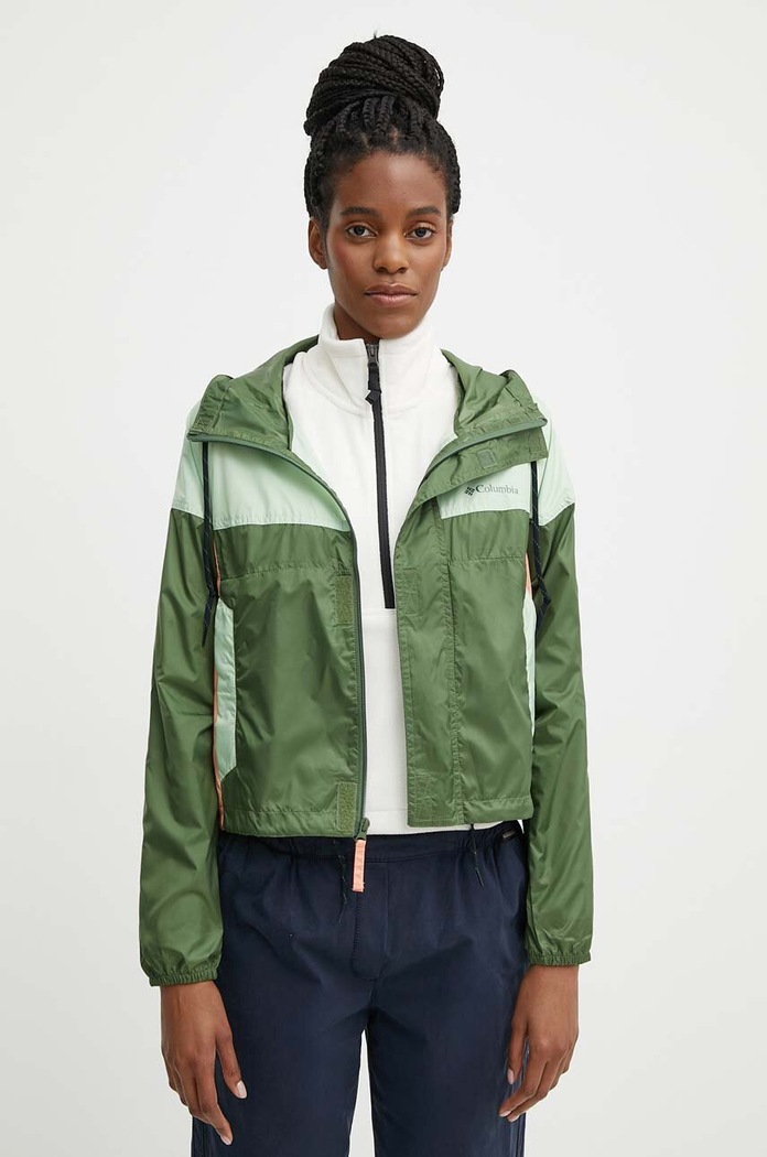 Columbia kurtka outdoorowa Flash Challenger zielony 1989511