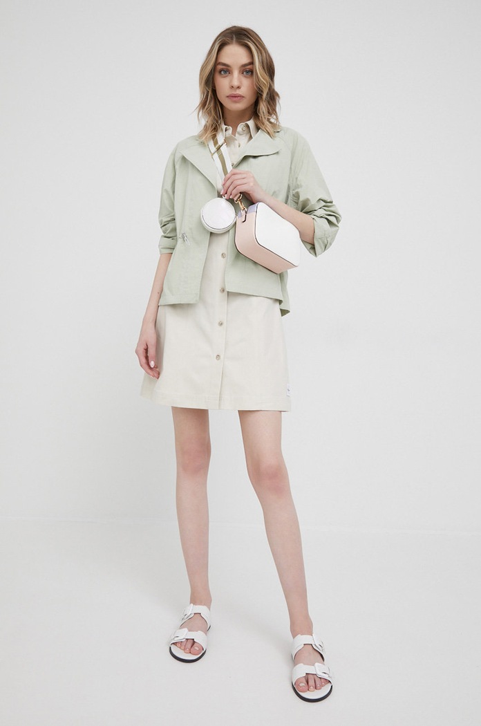 Dkny kurtka P2AJ1M73 P2AJ1M73 zielony SS22