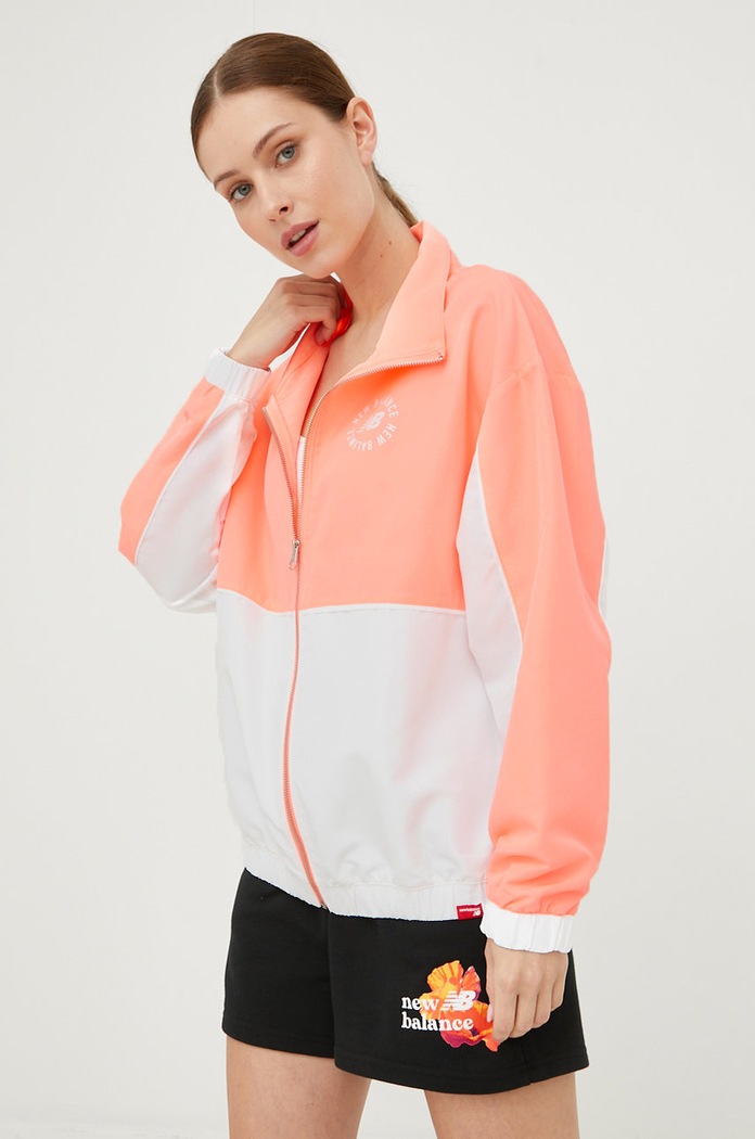 Jakna New Balance Drugo oranžna WJ21800PPI