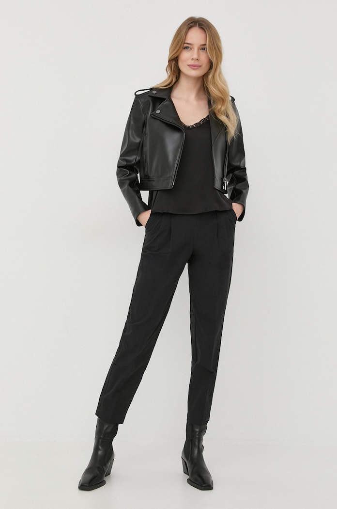 Bunda Karl Lagerfeld 221W1460 černá SS22