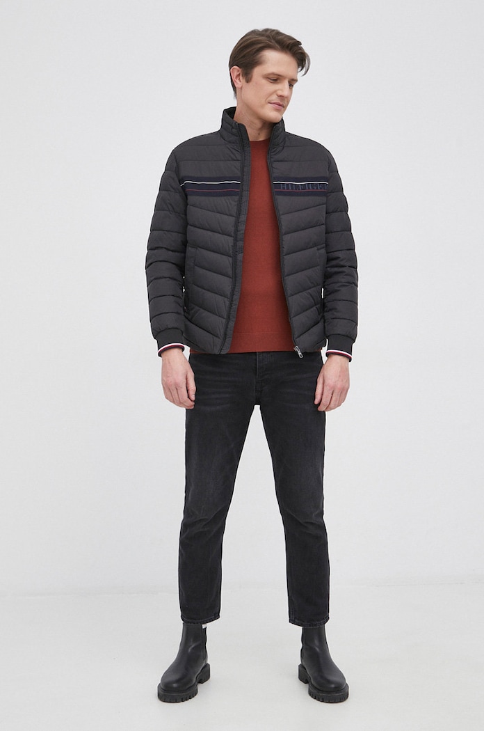 Tommy Hilfiger Kurtka MW0MW21158.PPYY czarny SS22