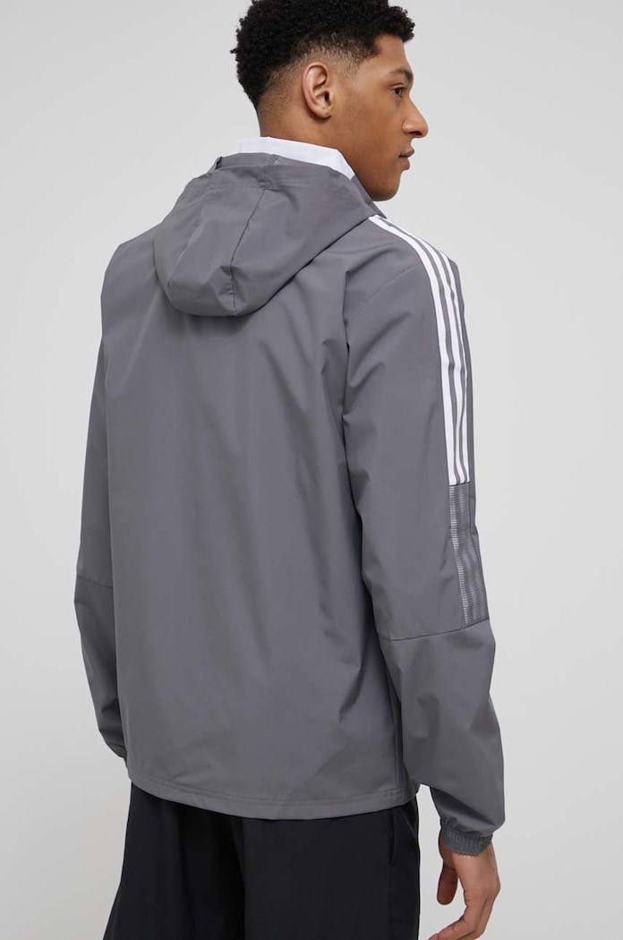 Одяг Спортивна куртка adidas Performance GM7389 сірий