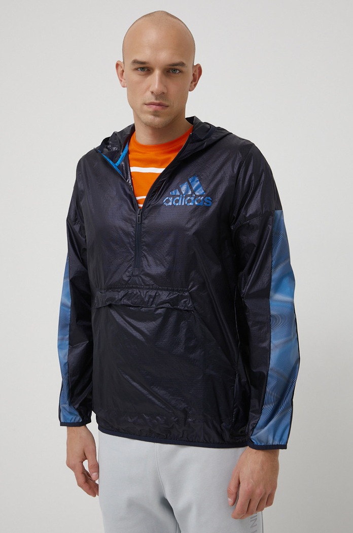 adidas wiatrówka Season HD4335 pozostałe granatowy HD4335