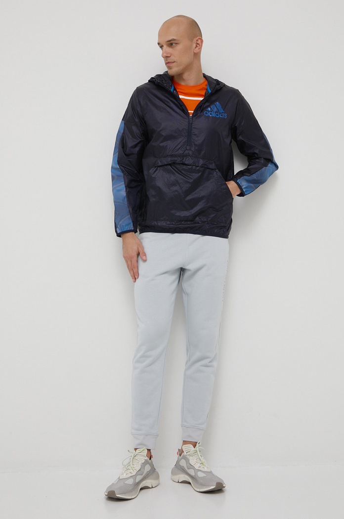 adidas wiatrówka Season HD4335 HD4335 granatowy SS22