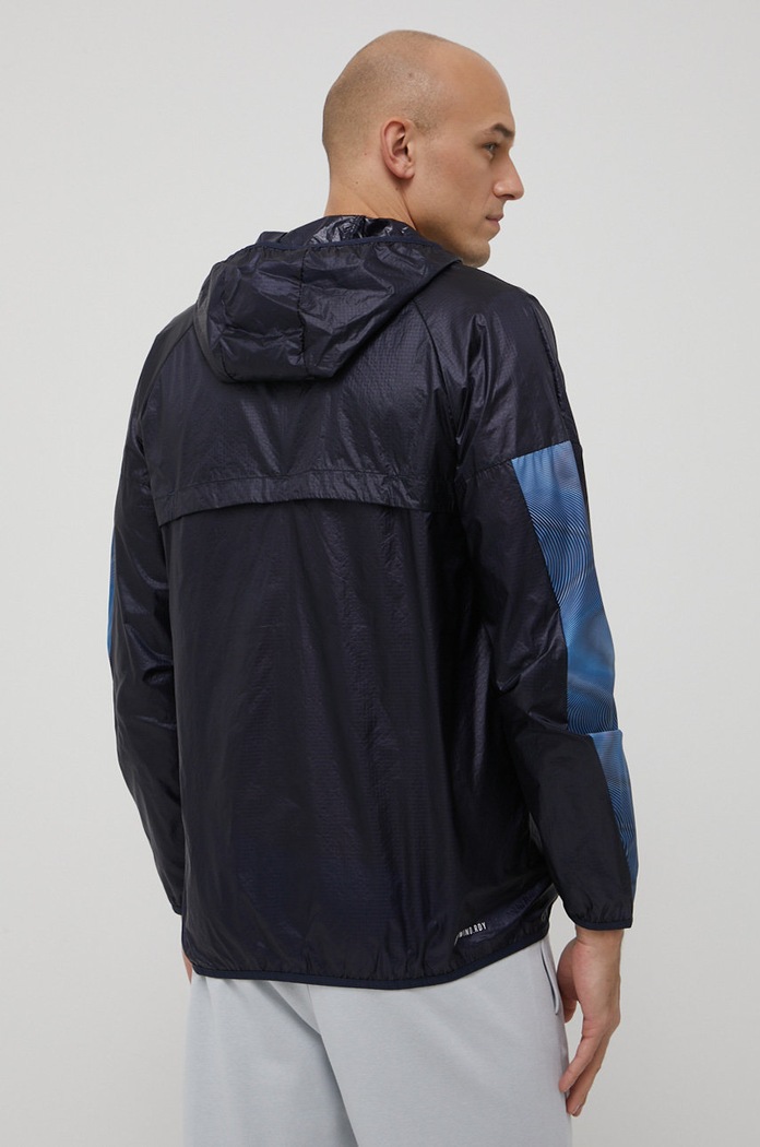 Odzież adidas wiatrówka Season HD4335 HD4335 granatowy