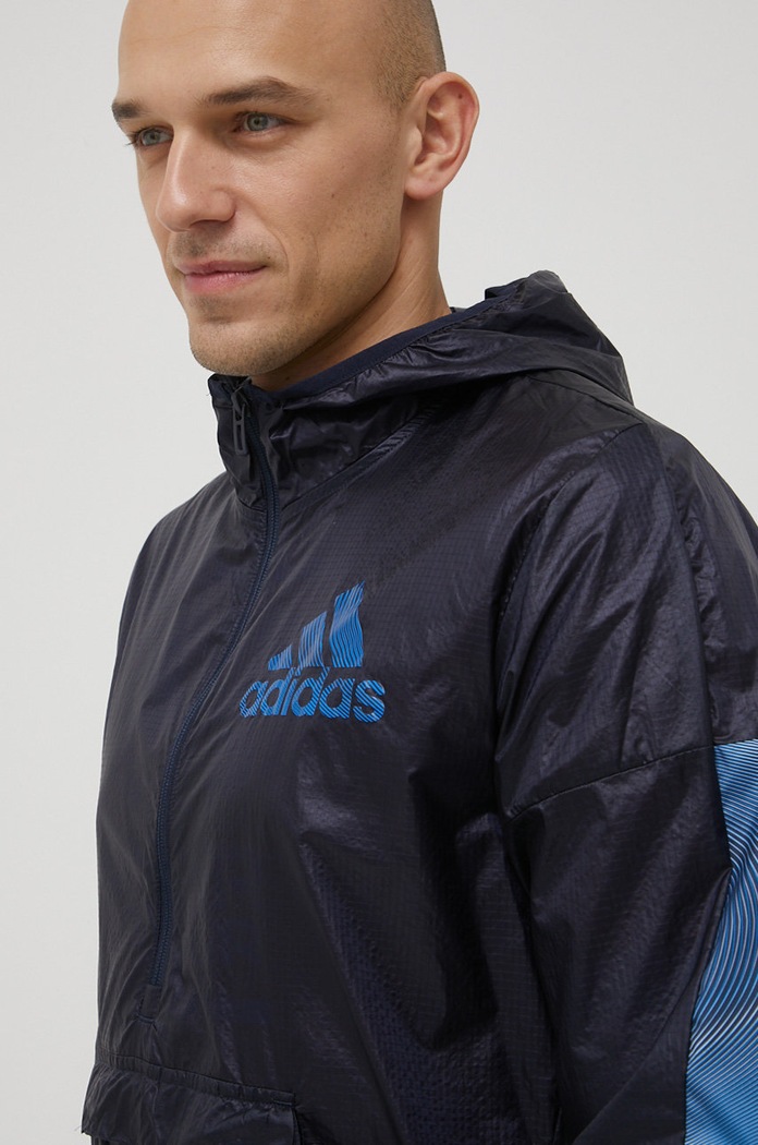 adidas wiatrówka Season HD4335 HD4335 granatowy