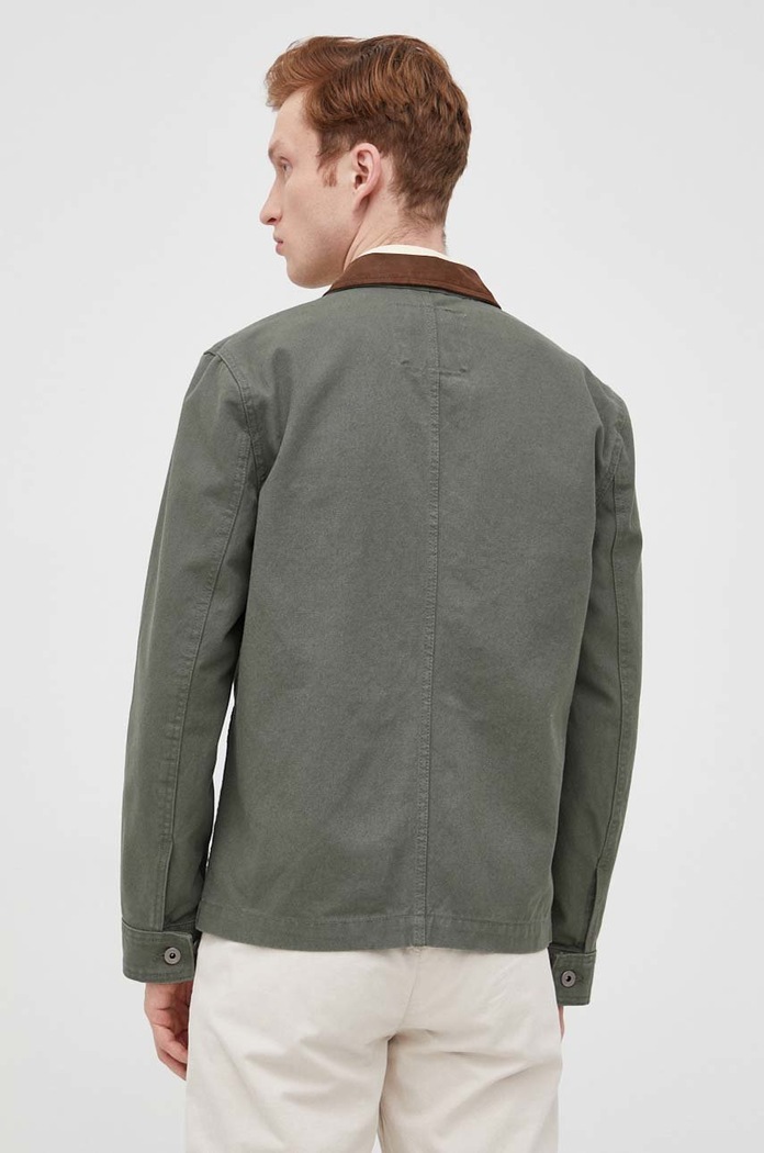 Odzież Pepe Jeans kurtka LINUS PM402545.684 zielony