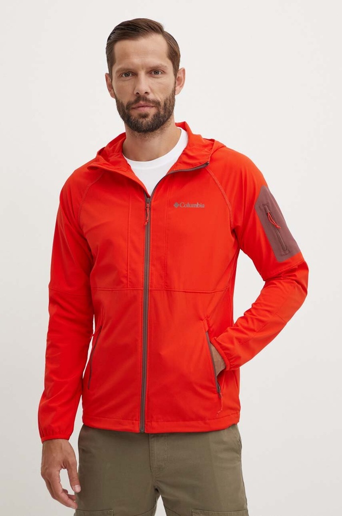 Columbia kurtka outdoorowa Tall Heights pozostałe czerwony 1975591