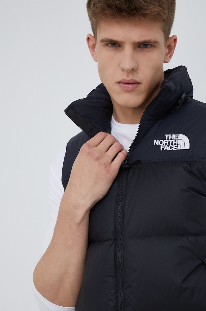 Péřová vesta The North Face 1996 RETRO NUPTSE VEST s podšívkou černá NF0A3JQQLE41