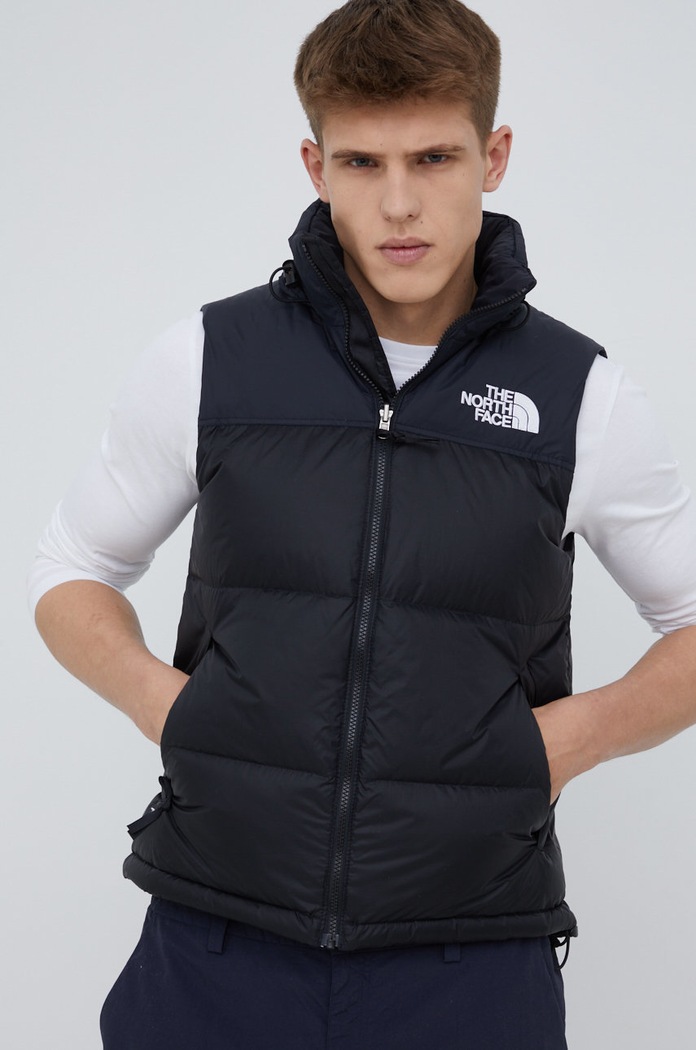 Péřová vesta The North Face 1996 RETRO NUPTSE VEST černá NF0A3JQQLE41